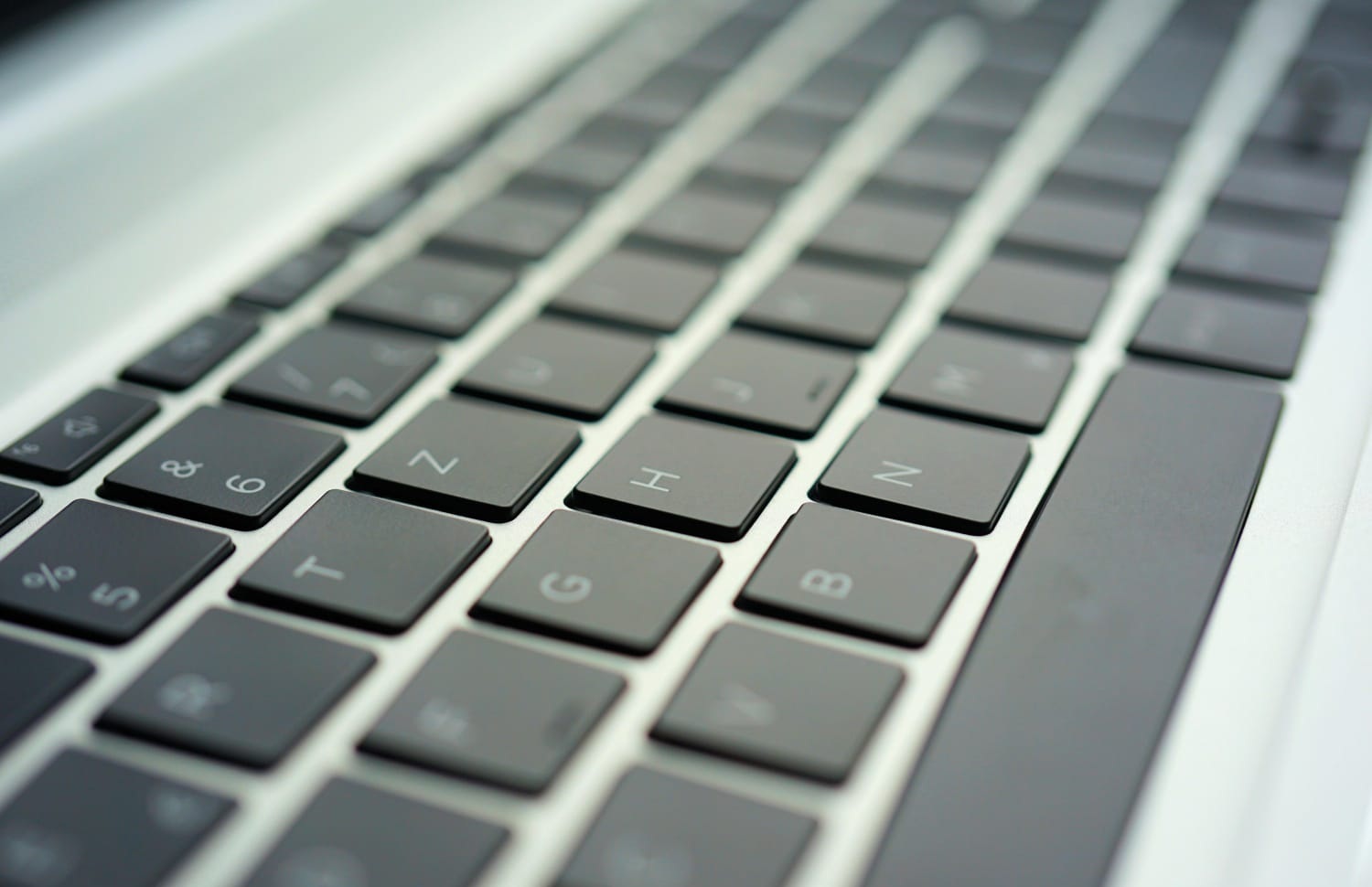 Imagen de un teclado de un ordenador.